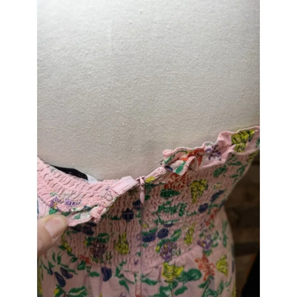 Urban Outfitters Pink Graphic Design Mini Dress Sz M